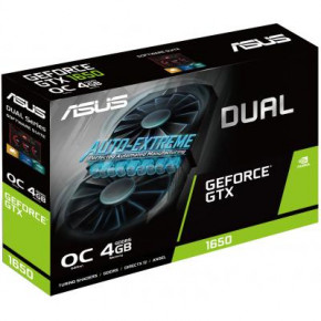  ASUS GeForce GTX1650 4096Mb DUAL OC (DUAL-GTX1650-O4G) 6