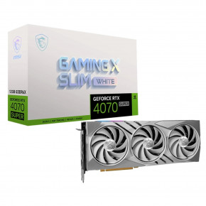 ³ MSI Nvidia GeForce RTX 4070 SUPER GAMING X SLIM WHITE 12G