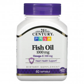    -3 21st Century (Fish Oil) 1000  60 