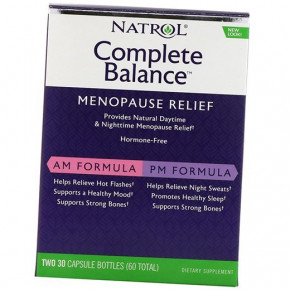  Natrol Complete Balance Menopause Relief 60  (36358048)