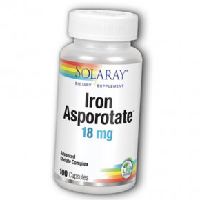  Solaray Iron Asporotate 100 (36411054)
