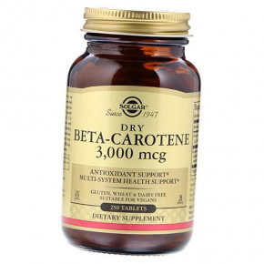  Solgar Dry Beta-Carotene 10000 250 (36313139)