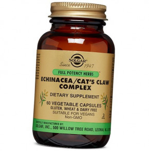  Solgar Echinacea/Cat's Claw Complex 60 (36313046)