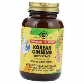  Solgar Korean Ginseng Root Extract 60  (71313033)