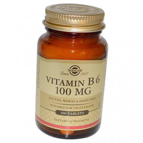  Solgar Vitamin B6 100 100  (36313132)