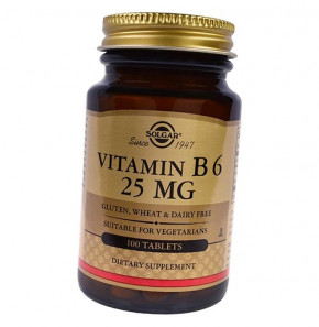  Solgar Vitamin B6 25 100  (36313170)