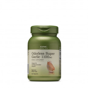    GNC Herbal Plus Odorless Super Garlic 1100 mg 100  