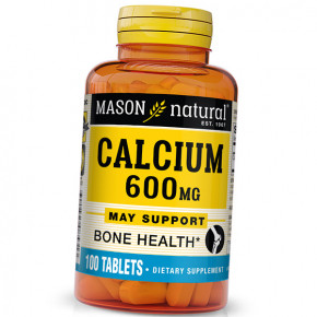   Mason Natural Calcium 600 100 (36440089)