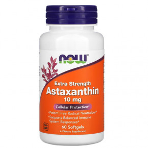  NOW Astaxanthin 10 mg 60  