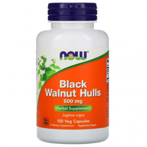  NOW Black Walnut Hulls 500 mg 100  