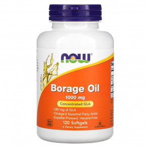  NOW Borage Oil 1000 mg 120  