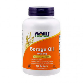  NOW Borage Oil 1000 mg 120 softgels