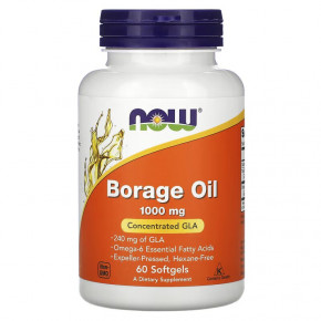  NOW Borage Oil 1000 mg 60  