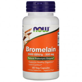  NOW Bromelain 500 mg 60  