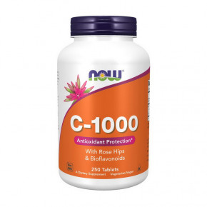  Now Foods C-1000 with rose hips & bioflavonoids 250 tab