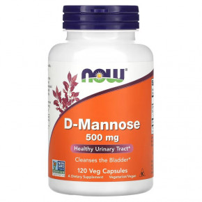  NOW D-Mannose 500 mg 120  