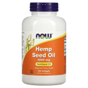  NOW Hemp Seed Oil 1000 mg 120  