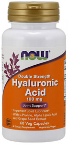  NOW Hyaluronic Acid Double Strength 100 mg 60   