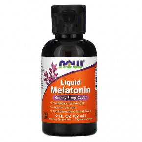  NOW Liquid Melatonin 60 ml