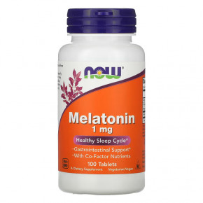  NOW Melatonin 1 mg 100  