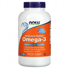  NOW Omega-3 1000 mg 200   