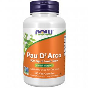 NOW Pau DArco 500 mg 100  