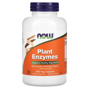  NOW Plant Enzymes 240 veg caps