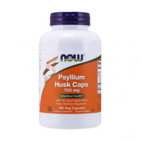  NOW Psyllium Husk Caps 700 mg 180 veg caps
