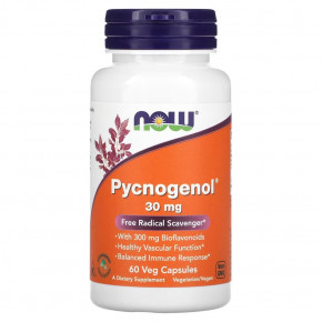  NOW Pycnogenol 30 mg 60 veg caps
