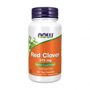  NOW Red Clover 375 mg 100 veg softgels