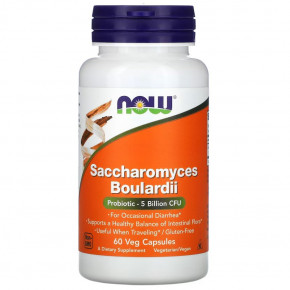  NOW Saccharomyces Boulardi 60  
