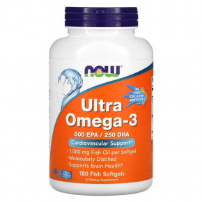  NOW Ultra Omega-3 180   