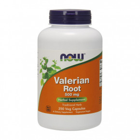  NOW Valerian Root 500 mg 250 veg caps