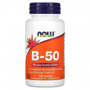  NOW Vitamin B-50 100  