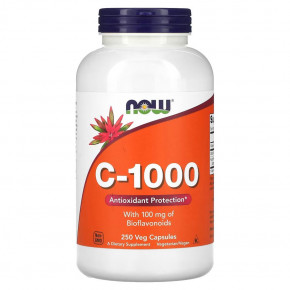  NOW Vitamin C-1000 with Bioflavonoids 250  