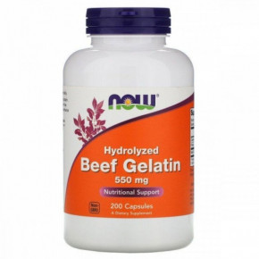   Now Foods (Hydrolyzed Beef Gelatin) 550  200  (NOW-06505)