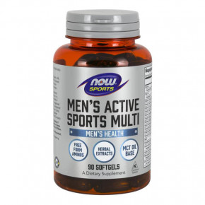    Now Foods Mens Active Sports Multi 90  