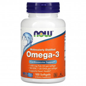      -3 Now Foods (Omega-3) 100 