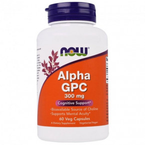 -GPC - Now Foods (Alpha GPC) 300  60  (NOW-03085)