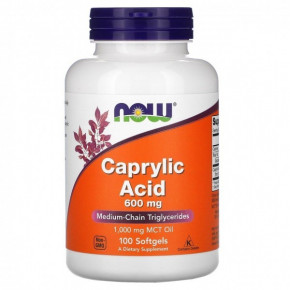   Now Foods (Caprylic Acid) 100   (NOW-03347)