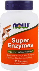  Now Foods Super Enzyme 90  (100-58-7842699-20)