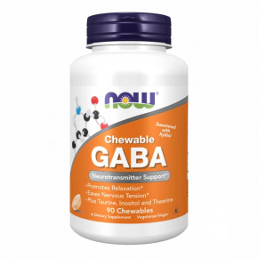 ³ Now Foods GABA 250mg - 90 chewable tabs 