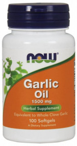 ³ Now Foods Garlic Oil 1500mg - 100 sgels