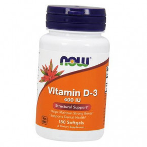  Now Foods Vitamin D-3 400 180 (36128046)