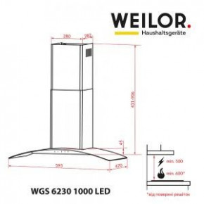  Weilor WGS 6230 BL 1000 LED 10