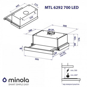  Minola MTL 6292 I 700 LED 10