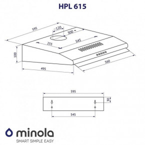   Minola HPL 615 BL 12