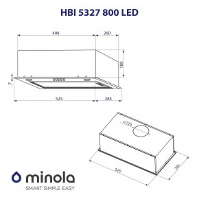   Minola HBI 5327 GR 800 LED 11