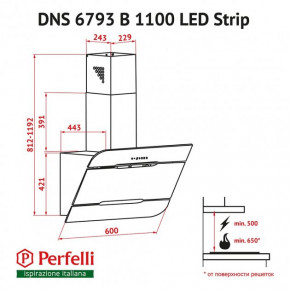    Perfelli DNS 6793 B 1100 BL LED Strip  9