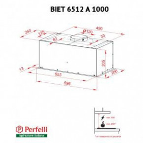    Perfelli BIET 6512 A 1000 I LED (1)